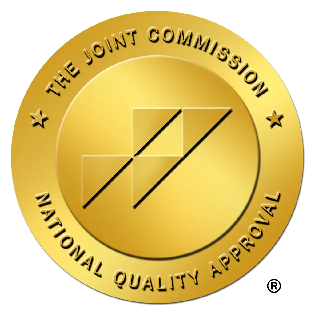 The Joint Commission National Quality Approval gold seal.